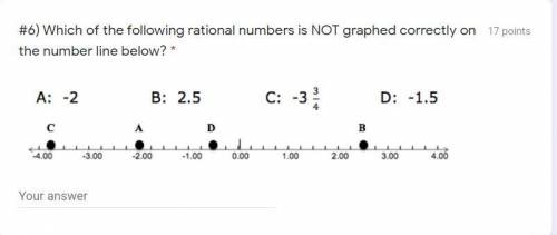 PLEASE HELP ME ASAP THIS IS DUE TONIGHT

#6) Which of the following rational numbers is NOT gr