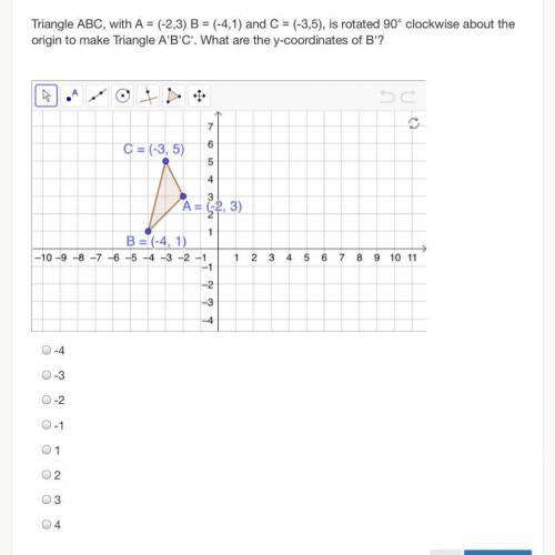 What are the y- coordinates of b