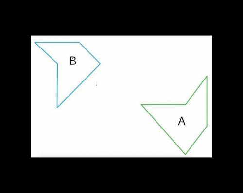 For each pair of shapes, decide whether or not Shape A is congruent to Shape B. Explain your reason