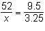 What is the solution to the proportion? Round the answer to the nearest tenth if necessary.