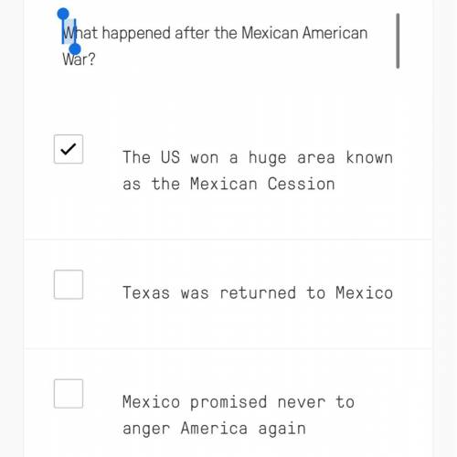 What happened after the Mexican American War?