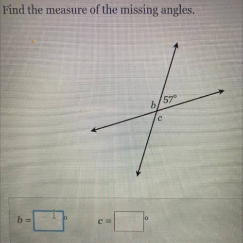 Find the measure of the missing angles. Help pls