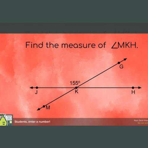 FIND THE MEASURE OF MKH
