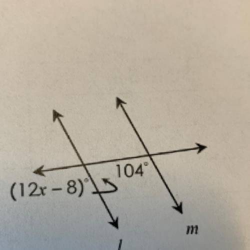 What is the angle relationship?
is it congruent or supplementary
what’s the equation