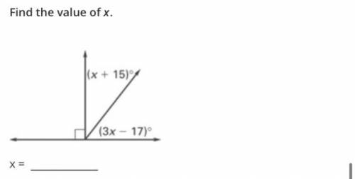 Find value of x ^^^^