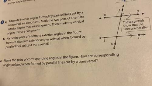 Please help me out with this picture.(#3a, #3b, and #3c)