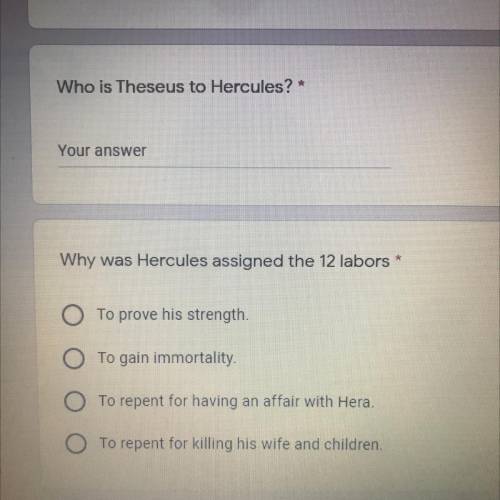 Answer both please. Hercules questions