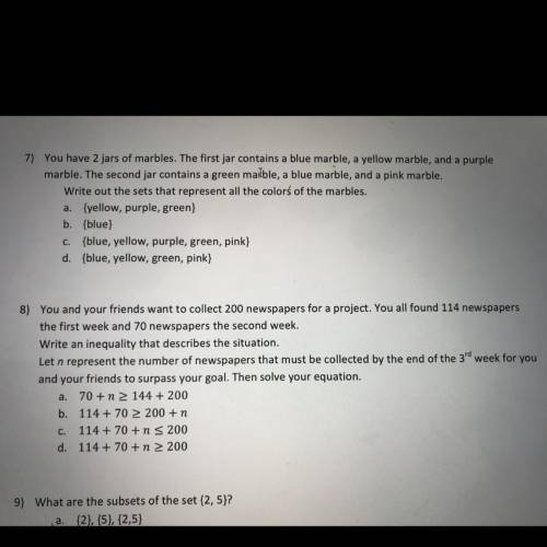 Can someone plz help with 7-8 plz ASAP will give 10 points and mark brainliest