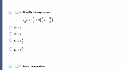 Simplify the expression.
pls i need help