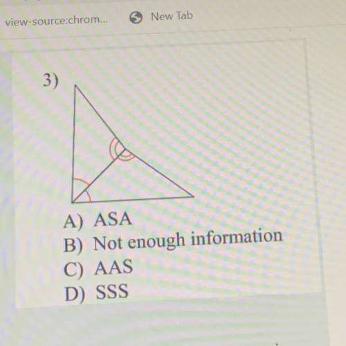 Determine if the two triangles are congruent if they are state which congruence theorem is used