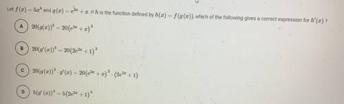 Please help majorly urgent calculus question
