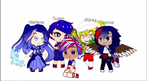 So i made some gacha ocs based on territories (don't judge me)

Do you want to rp with me being on