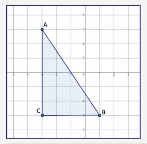 Triangle A″B″C″ is formed using the translation (x + 1, y + 1) and the dilation by a scale factor o