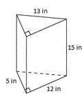 PLEASE HELP ASAP

What is the value of B for the following triangular prism?
48 in2
60 in2
65 in2