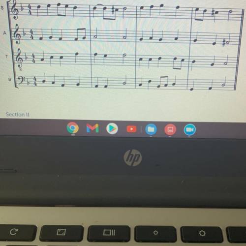 What are the letter that go under each note?