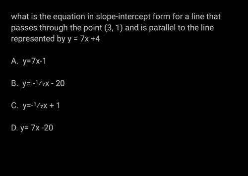 Parallel and perpendicular line