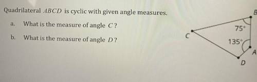 PLEASE HELP!!!
Find the angle measures and explain