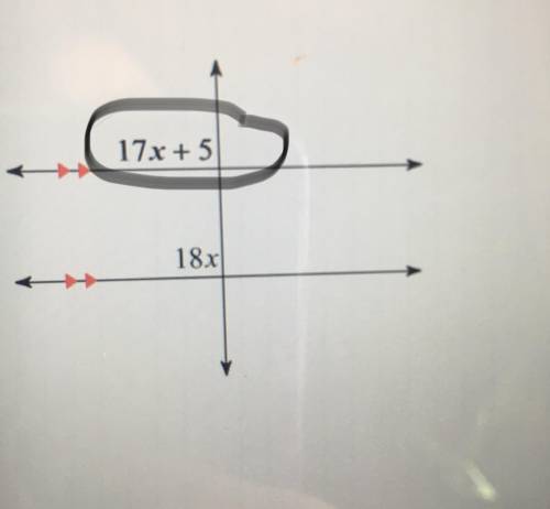 Find the measure of angle in the circle