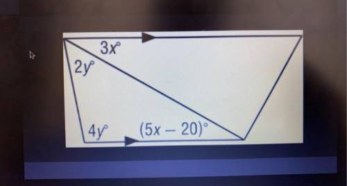 Find the value of y. 
Please help quick!!
