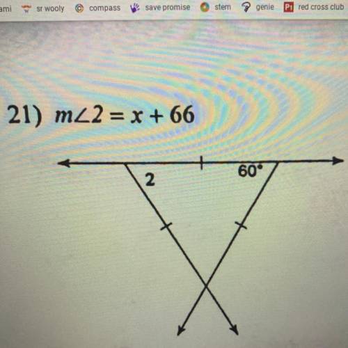 WILL GIVE BRAINIEST ANSWER
SOLVE FOR X.