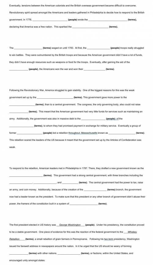 Mad libs american revolution vocabulary review

Mad Libs: American Revolution Vocabulary Review Ob