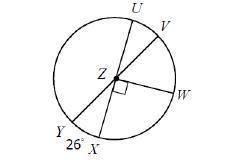 In the circle below, the radius has a length of 15 ft. Find the length of the indicated arc and the