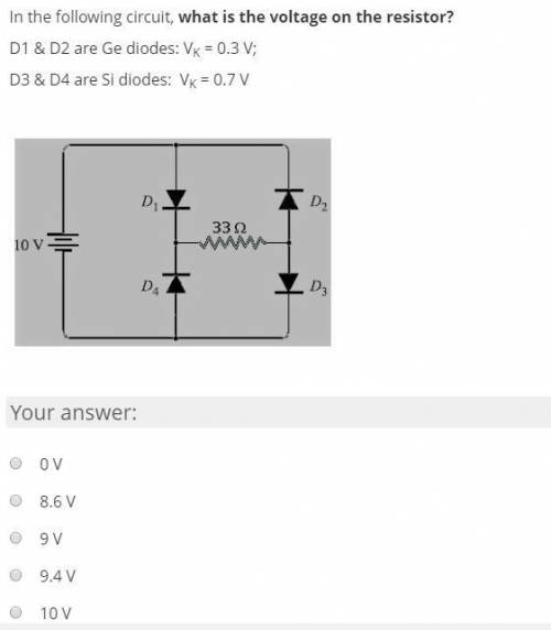 please help me to find the answer to this electronics topic test questions. My priority finds the a