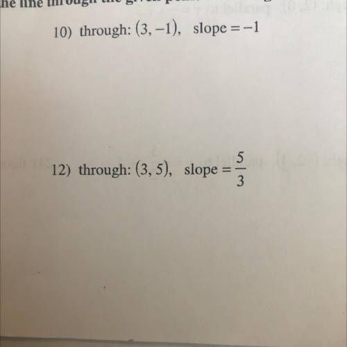 Need help writing the standard form of the equation