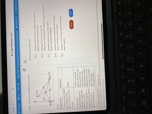 What is step 10 in this proof?