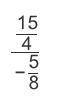 Solve the division problem below.
The quotient is