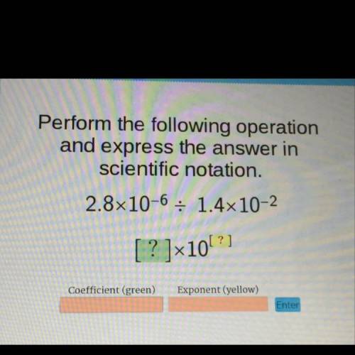 Perform the following operation and express the answer in scientific notation