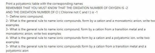 *Help :(*

1- Define ionic compound.
2- What is the general rule to name ionic compounds, form by