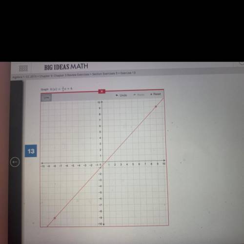 (HELP ASAP ILL GIVE BRAINIEST) 
Graph h(x) = { x +4.