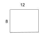 Is the area of the rectangle 40 or 96 square feet? explain