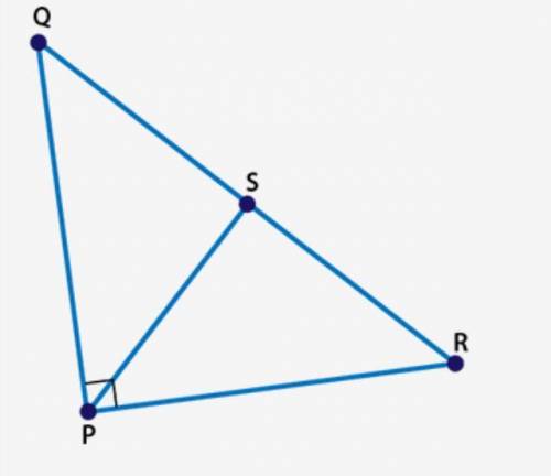 Part A: Identify a pair of similar triangles. (2 points)

Part B: Explain how you know the triangl