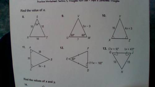 Please help me solve these problems! I'll give you all my brain points. IM DESPERATE!!!
:-;