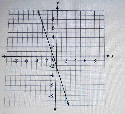 A. y=3x+2B. y= -3x-2C.y=3x-2D.y= -3x+2
