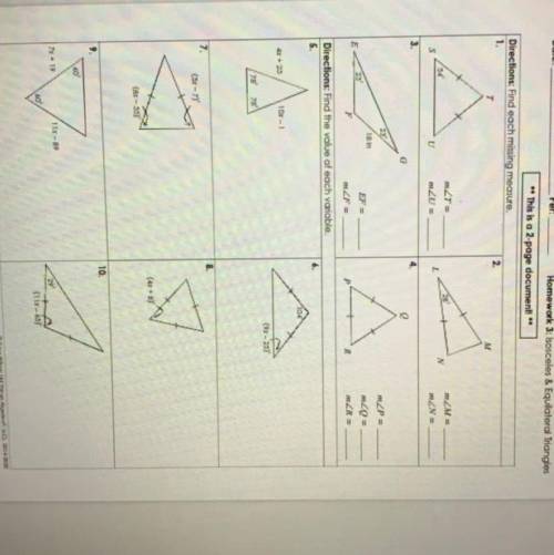 Unit 4 Congruent Triangles Homework 5 Answers Isosceles Triangle Theorem Worksheet 2118