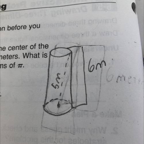 How to find the radius of a cylinder with only knowing it's height and diagonal thing here