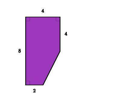 Find the area of the shape shown below pls