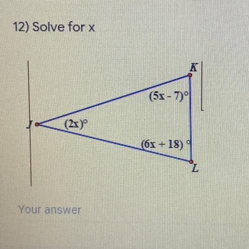 Solve for x pls help