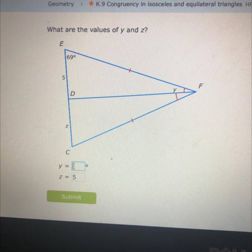 Just a quick question. Is 21 the right answer for y?