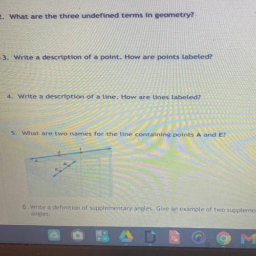 Help me from 2-6 (geometry)