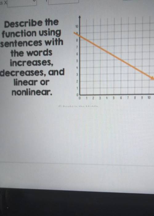 As X increase or decrease Y increase or decrease. The Function is linear or nonlinear.