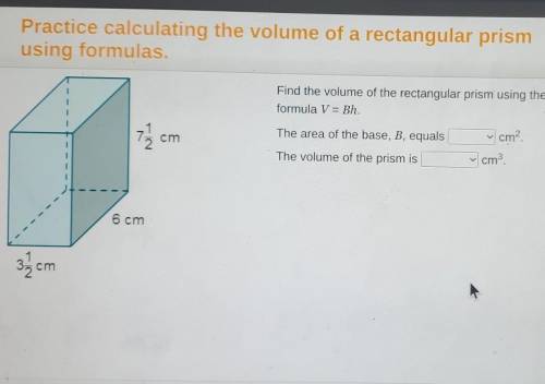 | Practice calculating the volume of a rectangular prism using formulas. nt Find the volume of the
