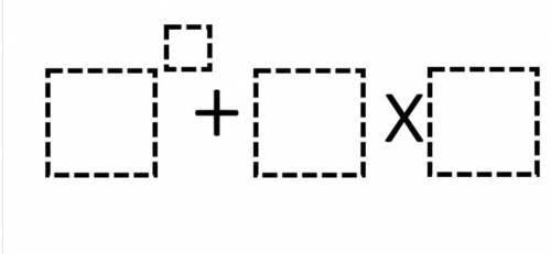Using the digits 1 to 5, at most one time each, fill in the boxes to create an expression with the