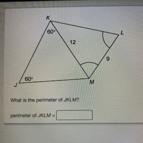 What is the perimeter of JKLM?