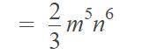 10m^5n^4/15n^2 can someone help me with this?