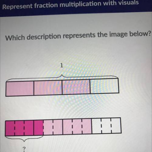 Which description represents the image below?
?