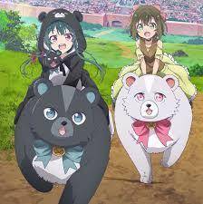 Wouldn't it be fun to ride on a bear? :D